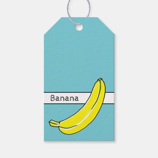 Banana Cadeaulabel (Voorkant)
