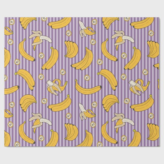 Banana Cadeaupapier (Vlak)