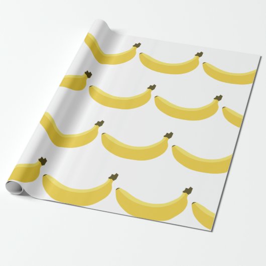 Banana Cadeaupapier (Uitgerold)