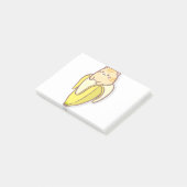 Banana cat post-it® notes (Schuin)