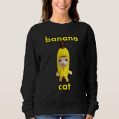 banana cat trui (Voorkant)