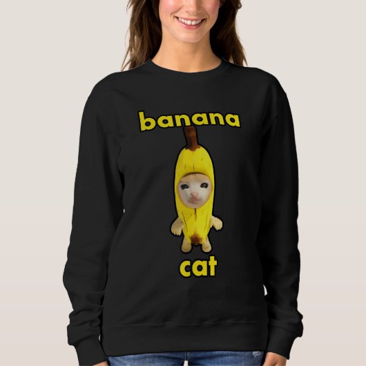 banana cat trui (Voorkant)