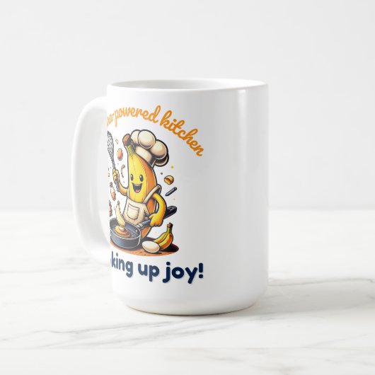 Banana Chef Cooking Delight Koffiemok (Voorkant links)