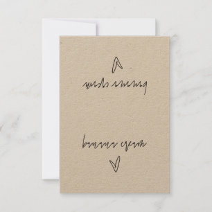 Banana Cream Food Label Tent Kaart