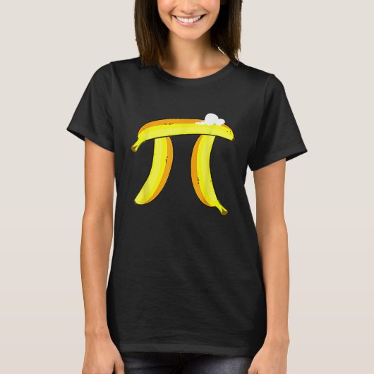 Banana Cream Pi  Pi Day Banana Cream Pi T-shirt (Voorkant)