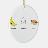 Banana Cream Pie Friends Keramisch Ornament (Rechts)