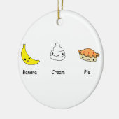 Banana Cream Pie Friends Keramisch Ornament (Links)
