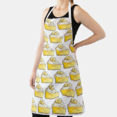 Banana Cream Pie Slice Southern Diner Dessert Schort (Insitu)