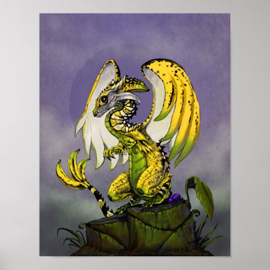 Banana Dragon 11x14 (4x6 en hoger) Poster (Voorkant)