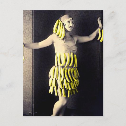 Banana Dress Briefkaart (Voorkant)