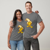 Banana Duck Anthropomorphic Animal Art T-shirt (Unisex)