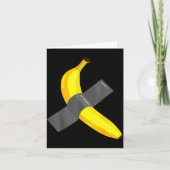 Banana Duct Taped To Wall Art Christmas Pajama Nye Kaart (Voorkant)