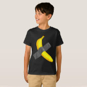 Banana Duct Taped To Wall Art Christmas Pajama Nye T-shirt (Voorkant volledig)