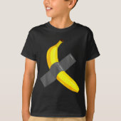 Banana Duct Taped To Wall Art Christmas Pajama Nye T-shirt (Voorkant)