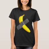 Banana Duct Taped To Wall Art Christmas Pajama Nye T-shirt (Voorkant)