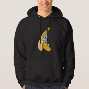 Banana Eater Cat Kat Owner Cat Whisperer Hoodie