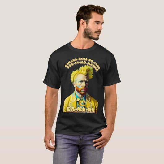 BANANA-FANNA-FO-FANA T-SHIRT (Voorkant volledig)