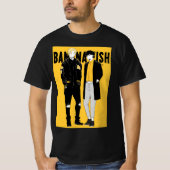 Banana Fish zwart T-shirt (Voorkant)