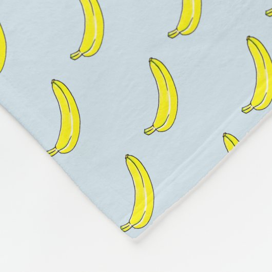 Banana Fleece Deken (Hoek)
