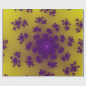 Banana Floral Sprinkles Cadeaupapier (Vlak)