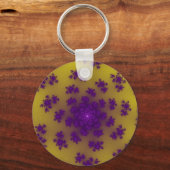 Banana Floral Sprinkles Sleutelhanger (Voorkant)