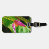 Banana Flower, Limahuli Gardens, Kauai, Hawaii Bagagelabel (Voorkant horizontaal)