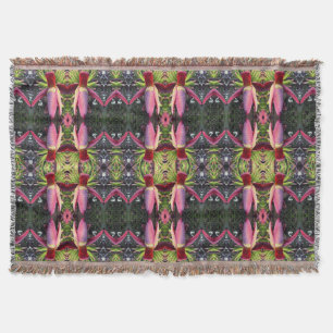 Banana Flower Pattern Deken