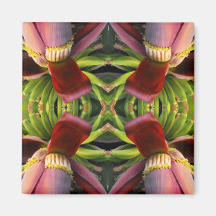 Banana Flower Pattern Magneet
