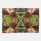 Banana Flower Pattern Theedoek (Horizontaal)