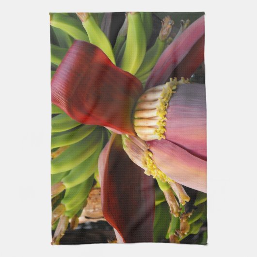 Banana Flower Theedoek (Verticaal)