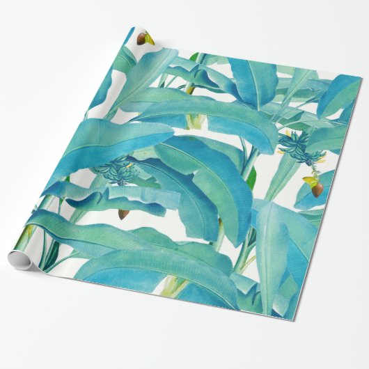 Banana Forest Cadeaupapier (Uitgerold)
