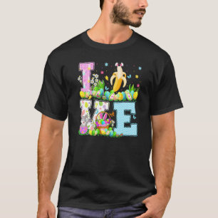 Banana Fruit Easter Hunt Funny Love Banana Eas T-shirt
