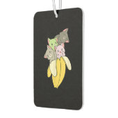 Banana Funny Cat | Cute Kitten Gift Luchtverfrisser (Links)