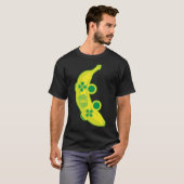 Banana Game Controller Gamer Fruit Food Technology T-shirt (Voorkant volledig)