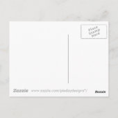 Banana Gay Pride Freedom Heart Briefkaart (Achterkant)