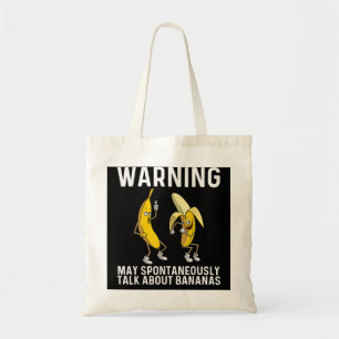 Banana Gift voor mannen jongens jongens meisjes Ki Tote Bag