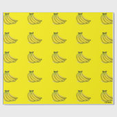 Banana Gift Wrap Paper Cadeaupapier (Vlak)