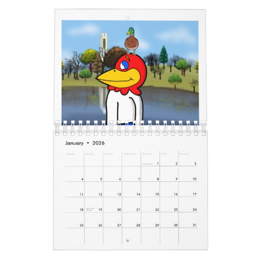 banana jayhawk kalender (Jan 2026)