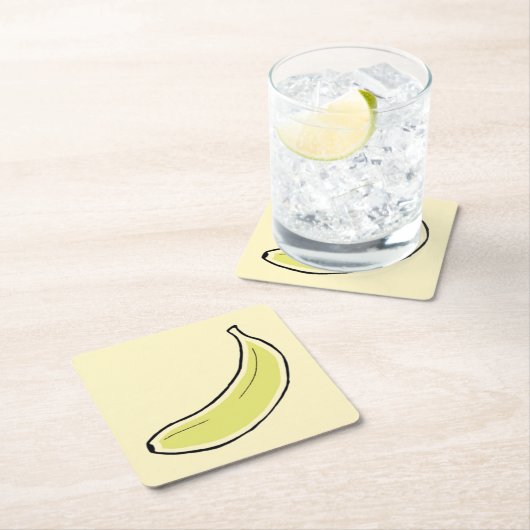 Banana Kartonnen Onderzetters (Insitu)