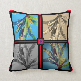 Banana keer vier door Bruce Tunis Kussen