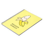 Banana Kid's Lieve Kawaii Notitieboek (Linkerzijde)