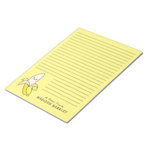 Banana Kind Cute Kawaii Briefpapier Notitieblok