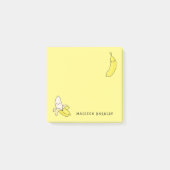 Banana Kind Cute Kawaii Post-it® Notes (Voorkant)