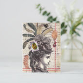 Banana Lady Briefkaart (Staand voorkant)