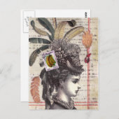 Banana Lady Briefkaart (Voorkant / Achterkant)