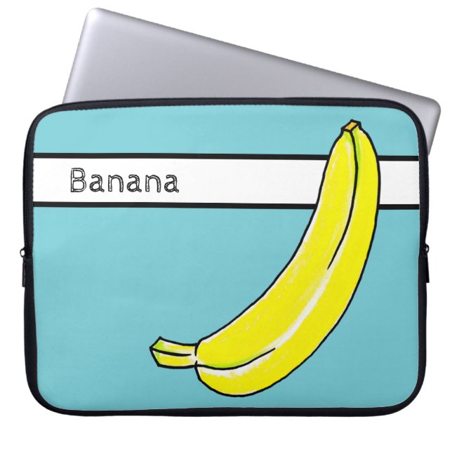 Banana Laptop Sleeve (Voorkant)