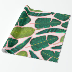 Banana Leaf Blush Cadeaupapier