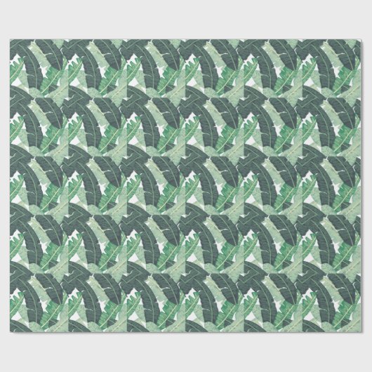 Banana Leaf Cadeaupapier (Vlak)