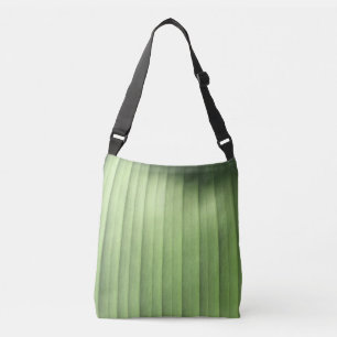 Banana Leaf Closeup Crossbody Tas