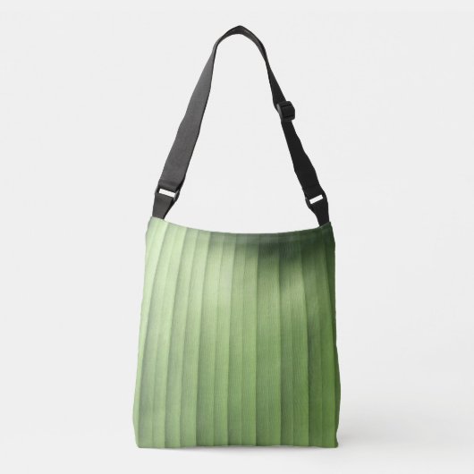 Banana Leaf Closeup Crossbody Tas (Voorkant)